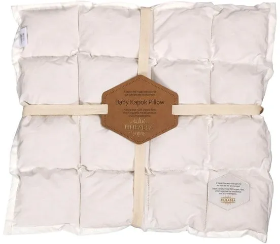 Filibabba Babykudde - Kapok - naturvit