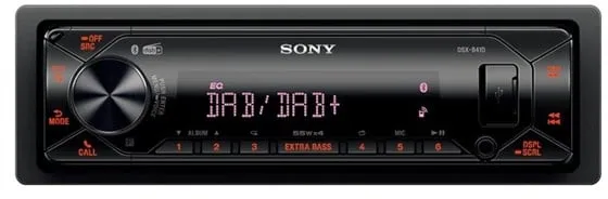 Sony DSX-B41D - Bilradio - digital mottagare - instrumentbräda - Single-DIN - Bilradio