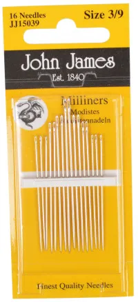 John James Broderinålar Storlek 3/9 - 16 st