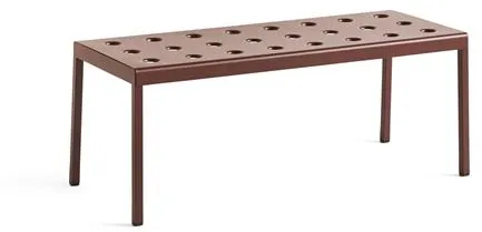 HAY Balcony Låg Bord L96,5 x H39 Iron Red