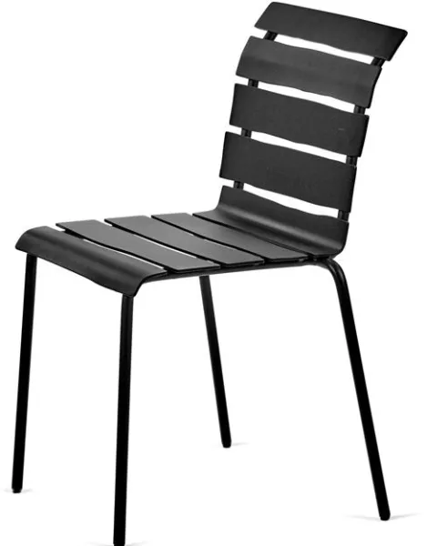 Valerie Objects Aligned Utomhusmatstol Svart