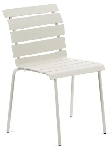 Valerie Objects Aligned Utomhusmatstol Vit