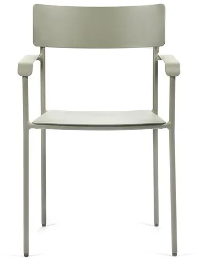 Serax August Trädgårdsstol med Armstöd S Eukalyptusgrön