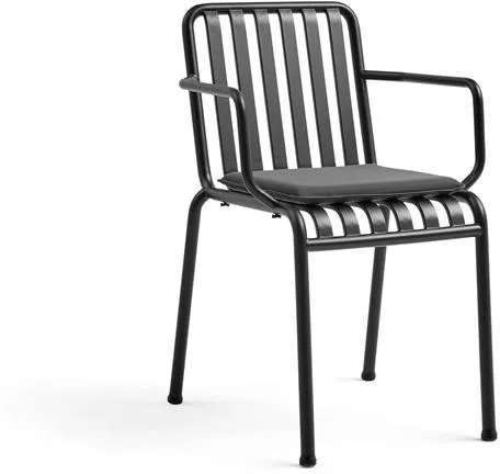 HAY Palissade Stol med Armstöd Antracit