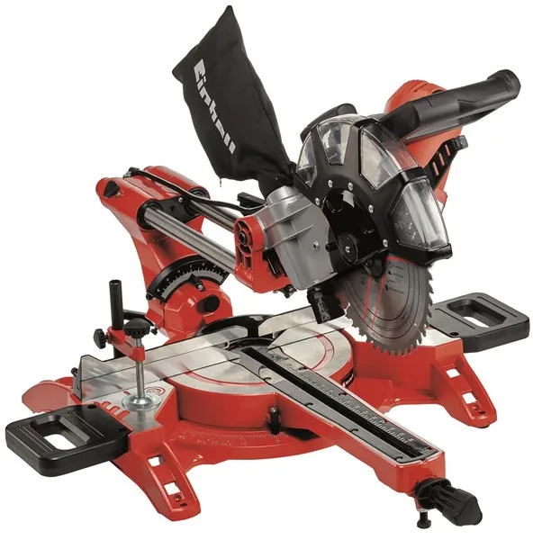 Einhell TC-SM 2534/1 dubbel kap- och geringssåg med utdrag Ø250 mm 230V/2100W