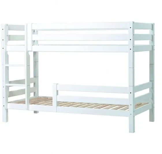 Hoppekids ECO Luxury våningssäng med säkerhetsräcke - 120x200