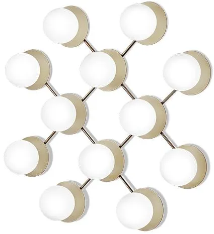 Nuura Liila 12 Vägg/Taklampa Opal