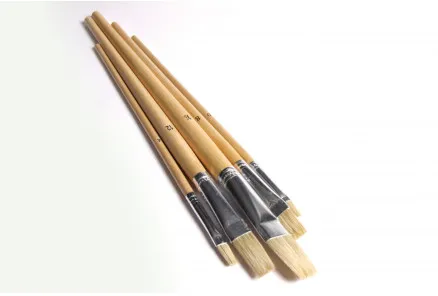 Artino Målarpenslar/Konstnärspenselset Platta Ass. storlekar - 5 st