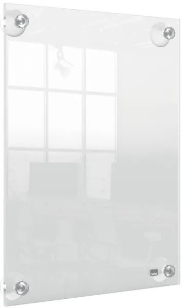 Nobo Premium Plus A4 transparent akryl väggmonterad affischram, flyttbar