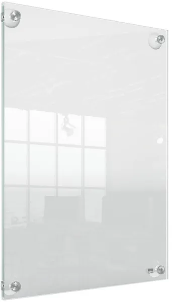 Nobo Premium Plus A3 transparent akryl väggmonterad affischram, flyttbar