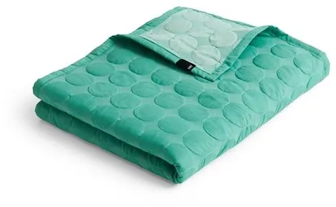 HAY Mega Dot Ekologiskt Täcke 235x245 Sea Green