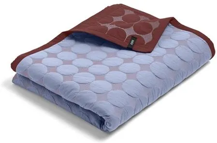 HAY Mega Dot Täcke 235x245 Ljusblå