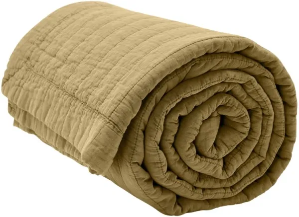 Magnhild, vadderad sängöverkast, seeds, 160x280 cm