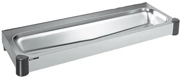 Juvel Intra juvel p12 diskhoränna utan bakplatta, centralt avlopp, rostfritt stål