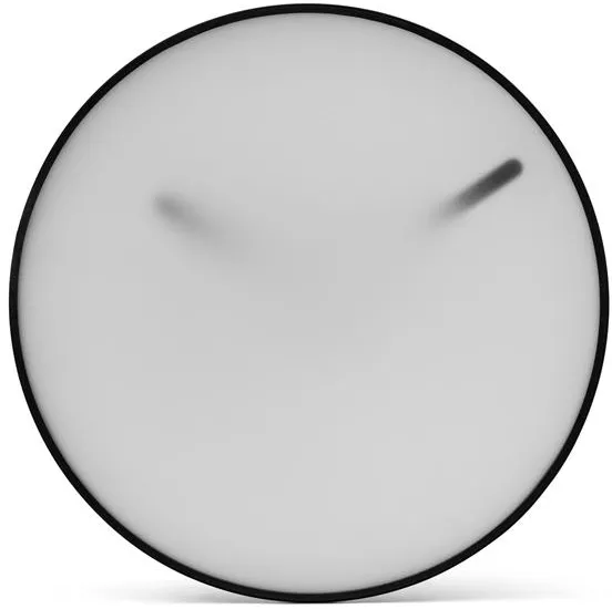 Gejst Momentt Väggklocka Vit